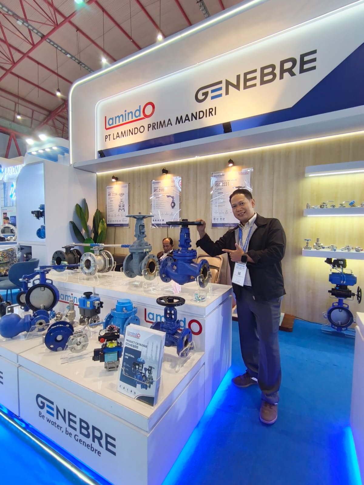 GENEBRE industrial valve solutions at INDO WATER 2026